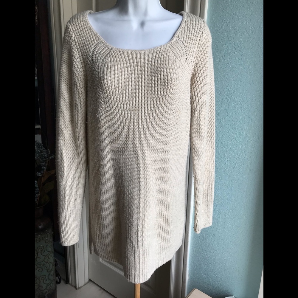 Mossimo Nude Chunky Sweater